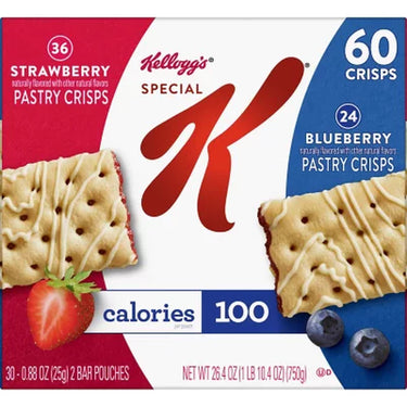 Special K Pastry Crisps, Variety Pack, 60 Ct.